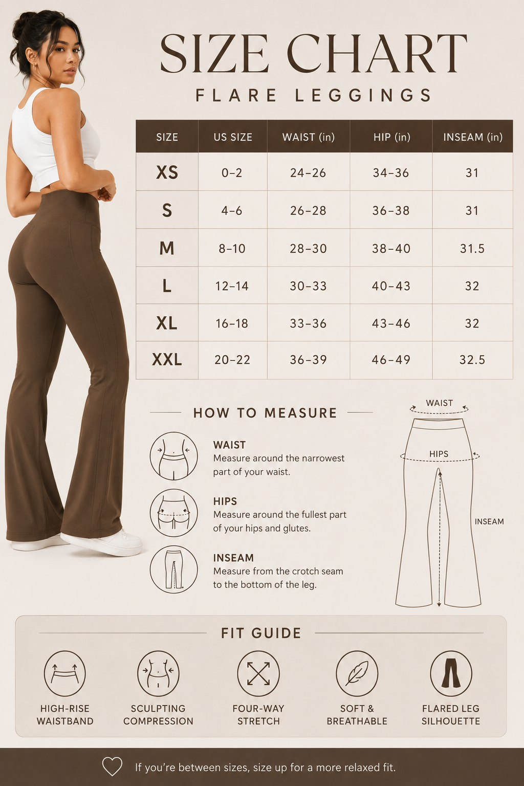 High-Waisted Sculpt Flare Leggings
